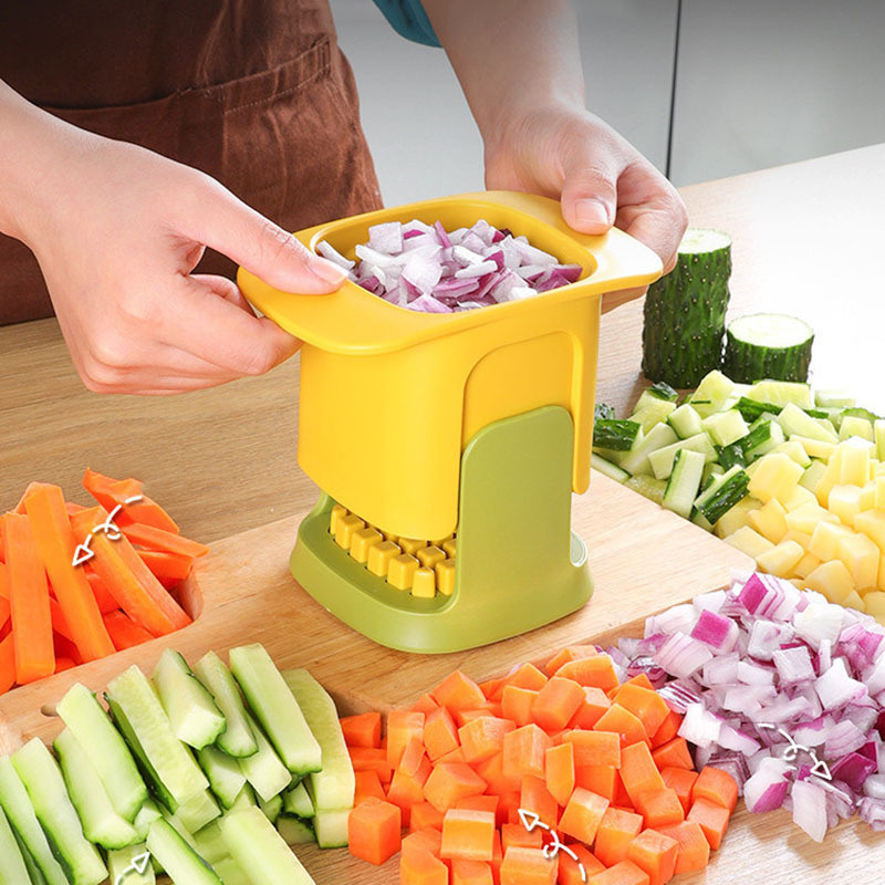 dropship 1pc Carrot Potato Sliced Sliced Sliced Household Fries Ham Tool Small Cucumber French Vegetable Gift For Cook