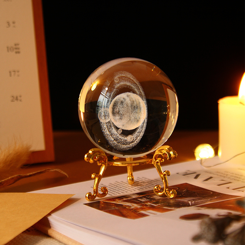 dropship 1pc Crystal Ball Art Decoration; Decoration Craft; Crystal Ball Valentine's Day Gifts Birthday Gifts