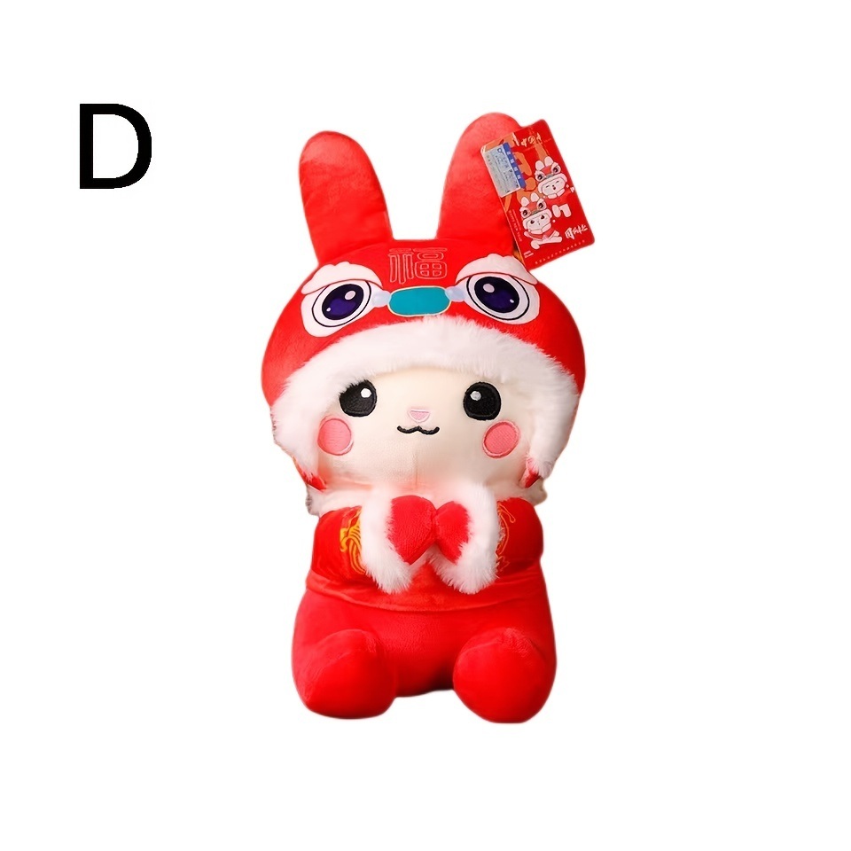 dropship 1pc Rabbit Doll (9.84"×4.72"); Lion Plush Toys; New Year's Mascot; Holiday Gifts; Pillow Decorations