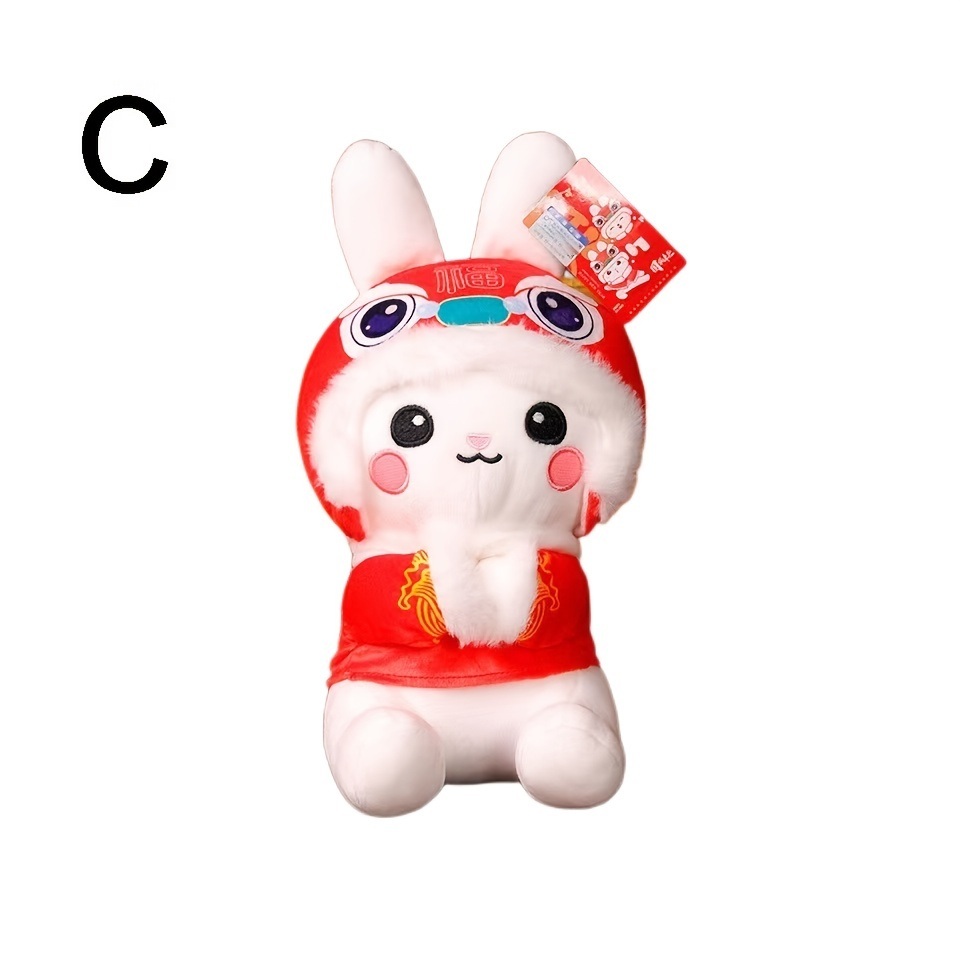 dropship 1pc Rabbit Doll (9.84"×4.72"); Lion Plush Toys; New Year's Mascot; Holiday Gifts; Pillow Decorations