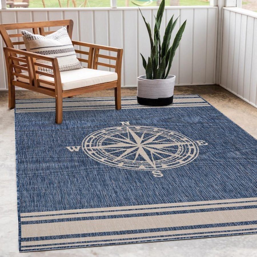dropship Home Decor Indoor/Outdoor Accent Rug Natural Stylish Classic Pattern Design