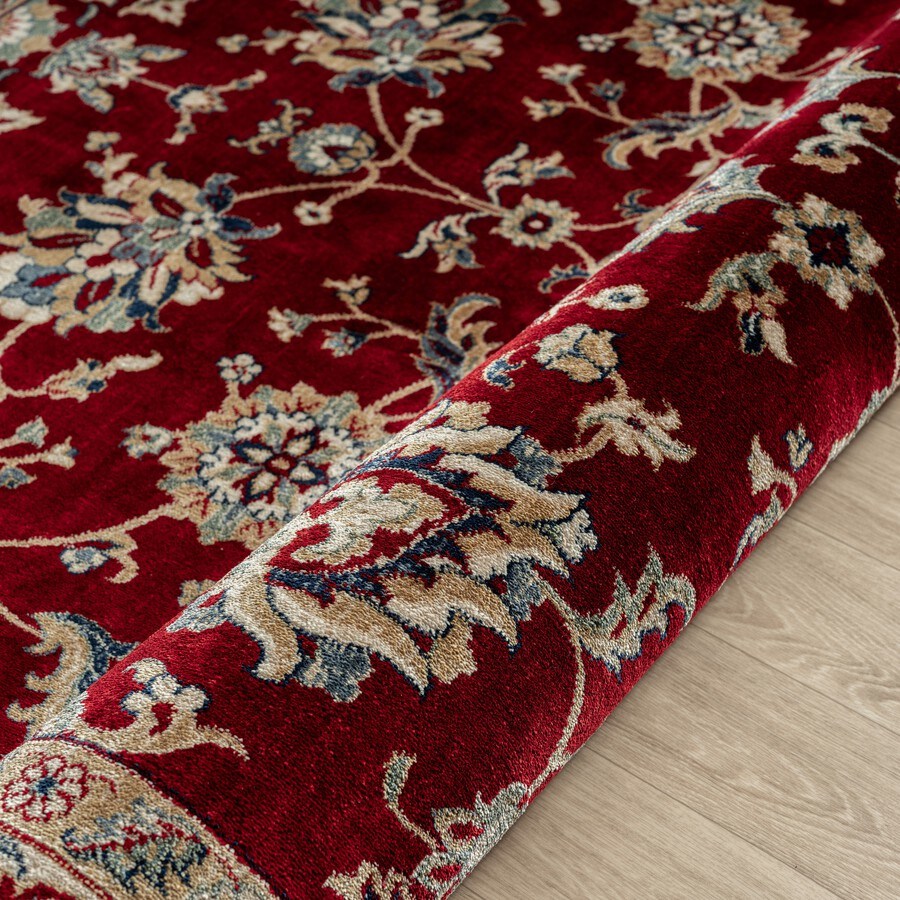 dropship Stylish Classic Pattern Design Traditional Floral Filigree Bordered Area Rug