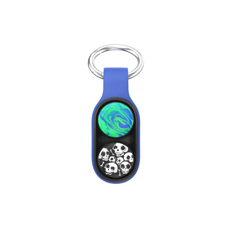 dropship Best-seller Finger Decompression Toy Pop Puck Fidget Toys Hand Spinner Magnet Toys Colorful Decompression Toys For Adults Kids Gifts Key Chain