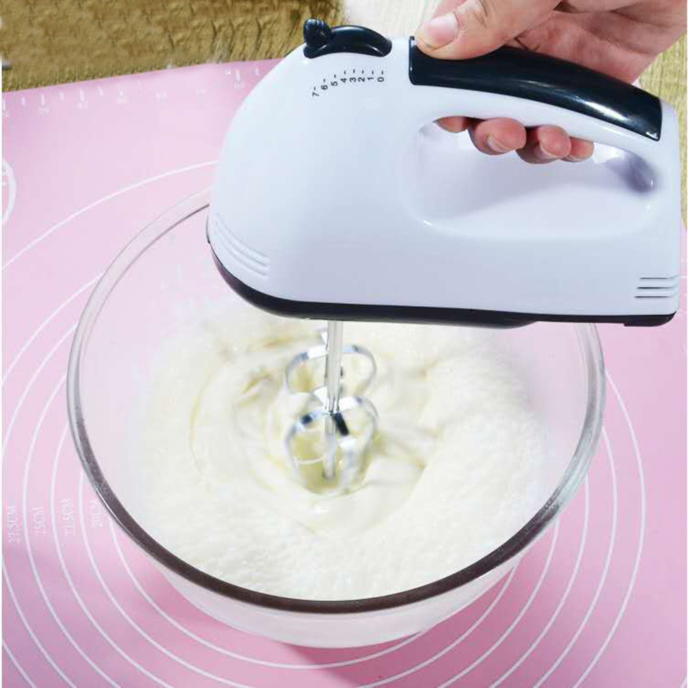 dropship Multifunctional 7 Speed Mini Mixer Electric Food Blender Handheld Mixer Egg Beater Automatic Cream Food Cake Baking Dough Mixer