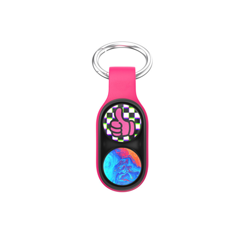 dropship Best-seller Finger Decompression Toy Pop Puck Fidget Toys Hand Spinner Magnet Toys Colorful Decompression Toys For Adults Kids Gifts Key Chain