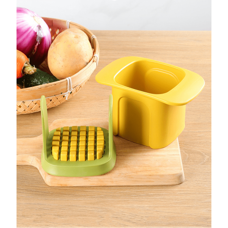 dropship 1pc Diced Onion; French Fries; Carrot And Ham; Cucumber And Potato Cutter; 5.91''×3.94''×3.35''