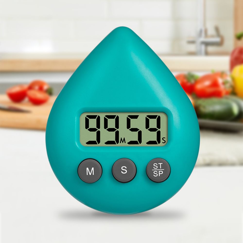 dropship LED Counter Display Alarm Clock Manual Electronic Countdown Sports Sucker Digital Timer Kitchen Cooking Shower Study Stopwatch