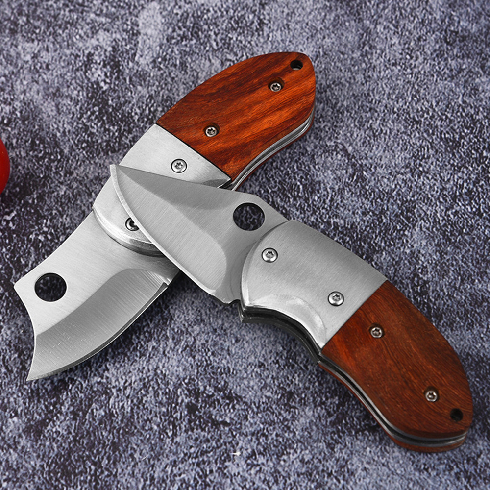 dropship Mini Folding Pocket Knift; Hunting Tactical Knife Self-defense EDC Fixed Blade Knives; Jackknife Survival Camping Equipment