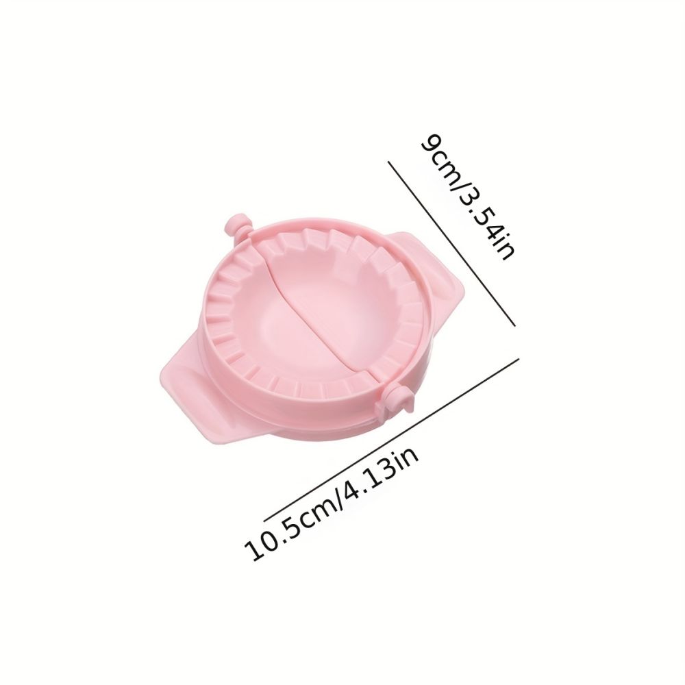 dropship 3pcs Large Household Bag Dumpling Tool Fully Automatic Dumpling Leather Crescent Shape Pinch Dumpling Mold Mix And Match