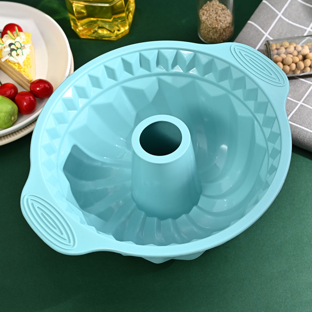 dropship 1pc Silicone Cake Mousse Mold Round Molds For Dessert Ice Cream Chiffon Cakes Jelly