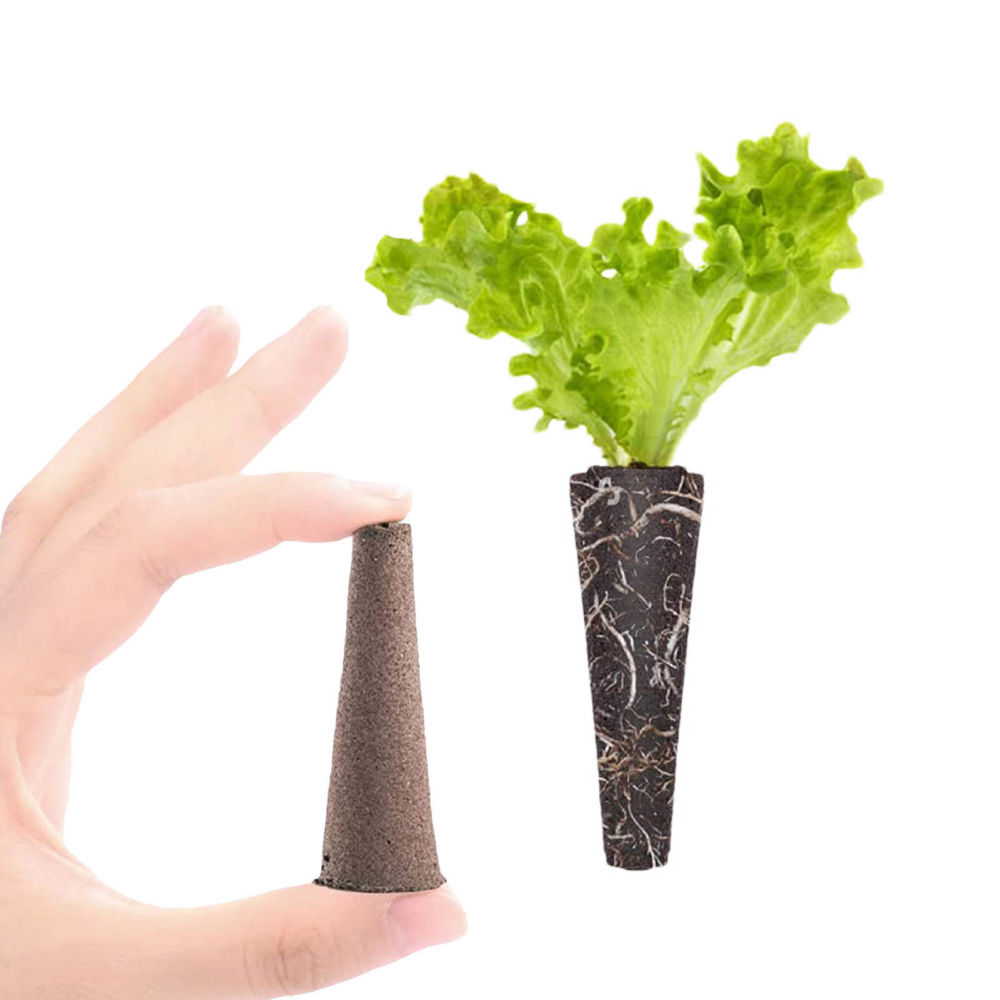 dropship Seed Grow Sponges Replacement Root Growth Sponges Seedling Starter Plugs Seed Starting Seed Pod Hydroponic Garden Planting