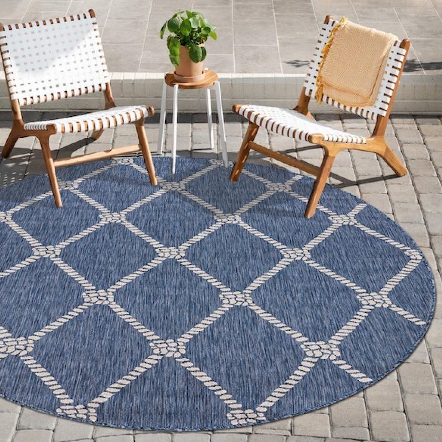 dropship Home Decor Indoor/Outdoor Accent Rug Natural Stylish Classic Pattern Design