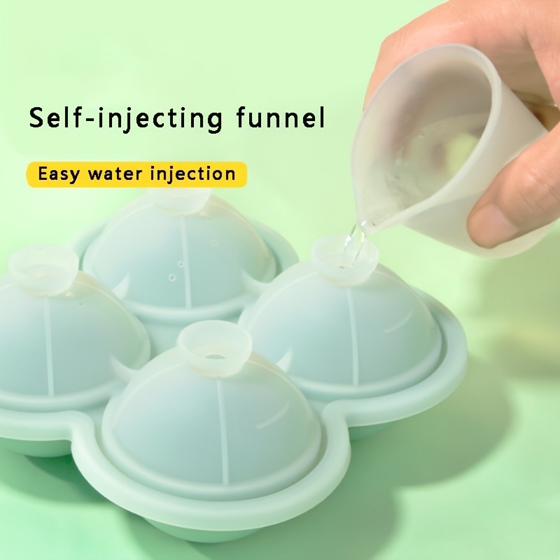 dropship Create Perfectly Round Ice Cubes for Your Cocktails and Whiskey with this Large Silicone Ice Cube Tray!