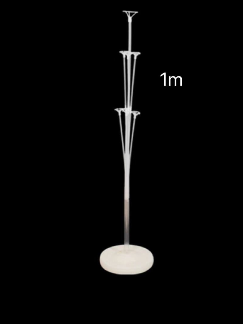 dropship 4 PCS Balloons Column Stand Clear Plastic Balloon Stick Birthday Wedding Decor
