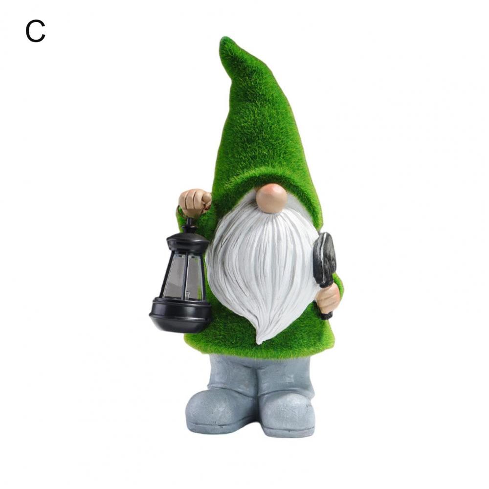 dropship Gnome Night Solar Light Flower Decor Dimming Built-in Photoreceptor System Automatic Garden Decoration Fairy Desk Solar Light