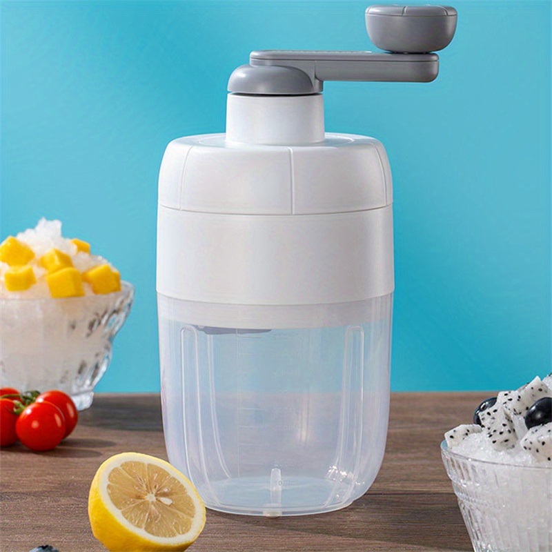 dropship 1pc Manual Ice Planer Household Smoothie Maker Small Manual Ice Breaker; Multifunctional Kitchen Cooking Tool