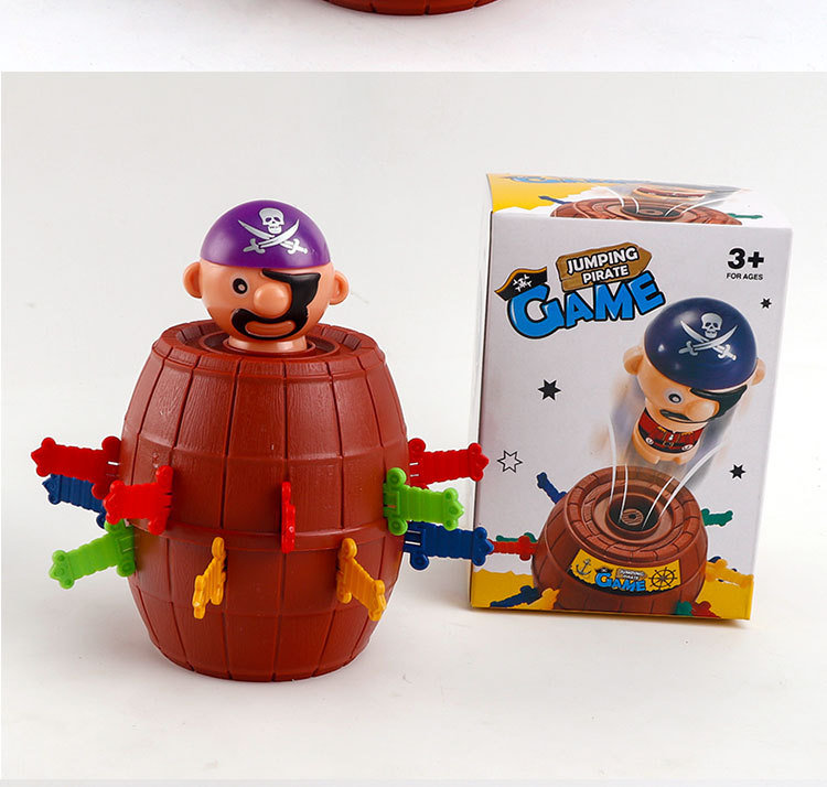 dropship Kids Children Funny Lucky Game Creative Educational Pretty Cute Funny Novelty Gadget Jokes Tricky Pirate Barrel Game