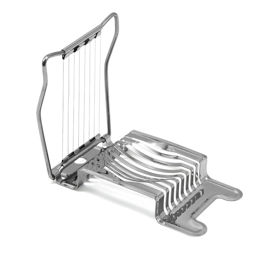 dropship 1pc; Stainless Steel Kitchen Tools; Egg Slicer; Egg Cutter