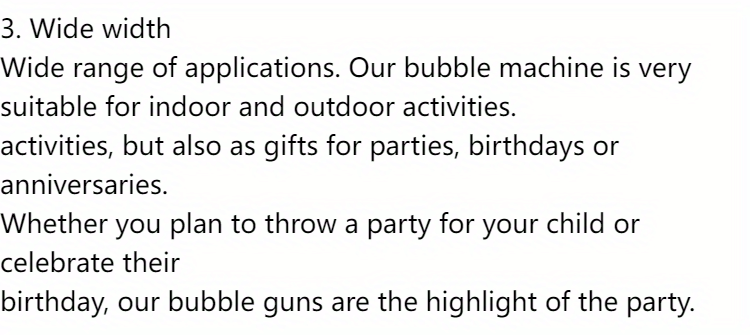 dropship 1pc, Bubble Gun, Electric Automatic Soap Rocket Bubble Machine, Portable Outdoor Party Gifts, Wedding Party Supplies, LED Light Blower Playthings, Birthday Gifts, Holiday Gifts