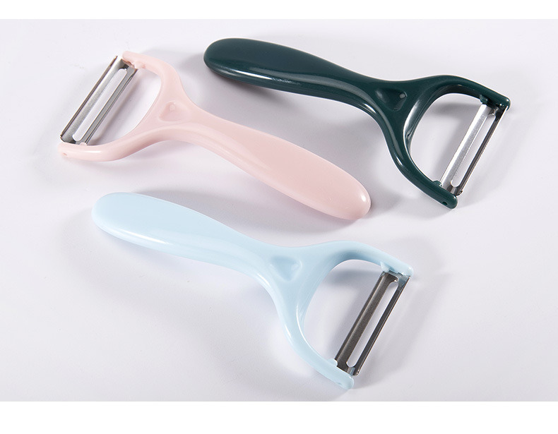 dropship Fruit Peeling Knife Stainless Steel Peeler Peeling Apples Kitchen Vegetable Fruit Sharp Peeler Multi-function Peeler Zesters