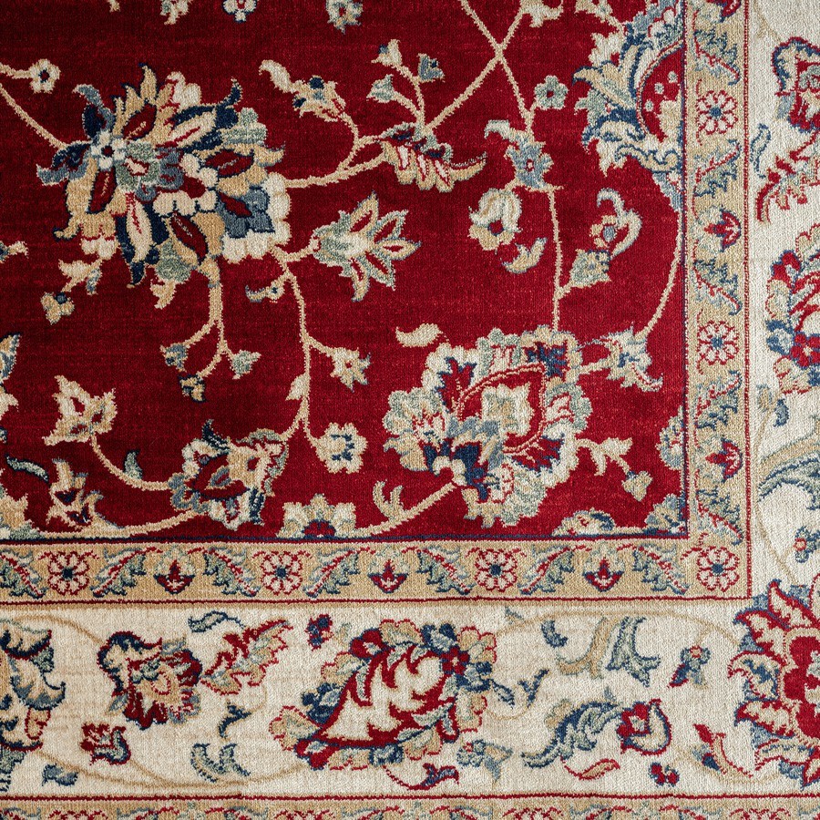 dropship Stylish Classic Pattern Design Traditional Floral Filigree Bordered Area Rug