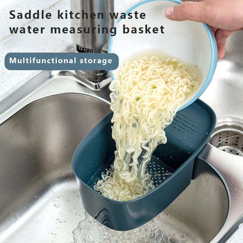 dropship Sink Kitchen Waste Garbage Basket Kitchen Supplies Storage Rack Household Complete Sink Drain Hanging Basket Storage Rack