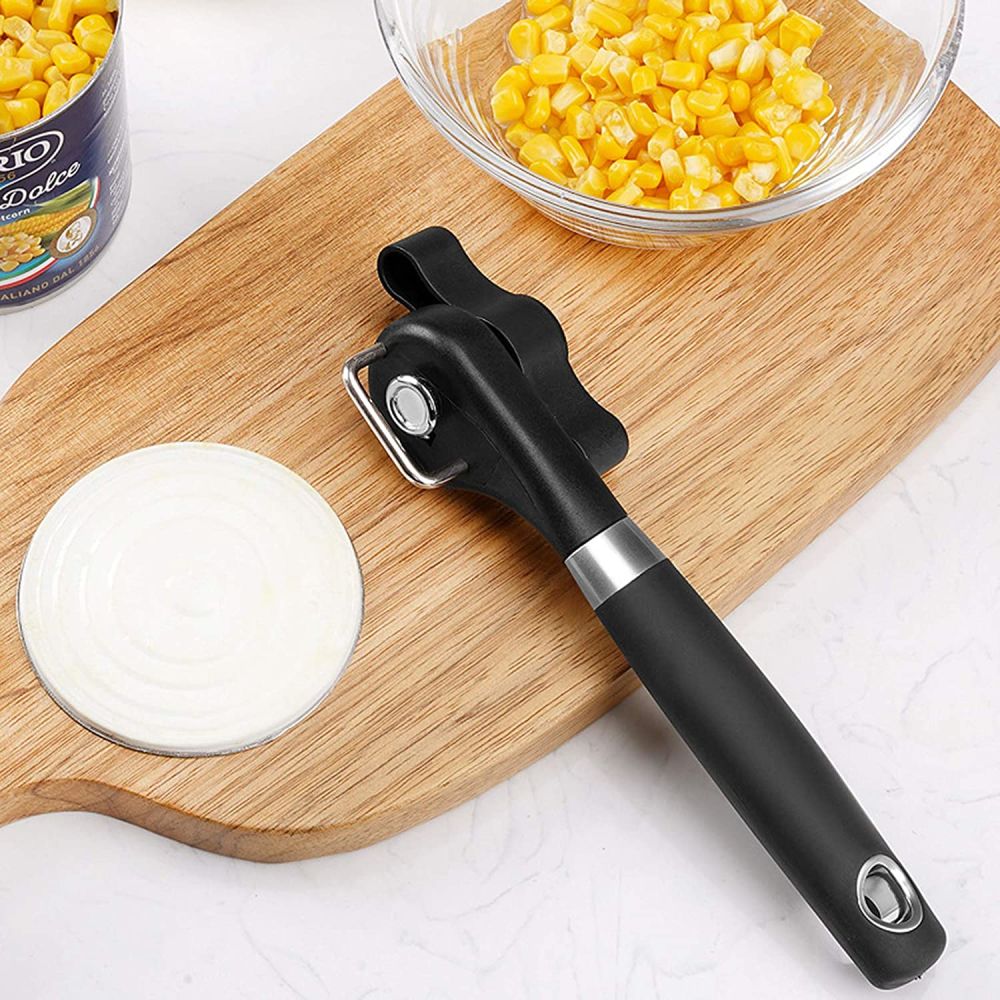 dropship Safe Cut Can Opener; Smooth Edge Can Opener handheld; Food Grade Stainless Steel Cutting Can Opener for Kitchen &amp; Restaurant
