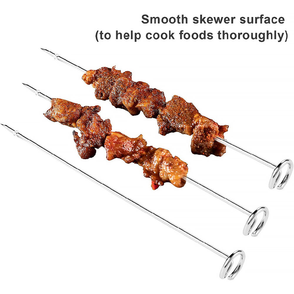 dropship Kitchen Air Fryer Rack Accessories BBQ Grill Tray Basket Stand Roasting Meat Food Holder Tool for Household Picnic Camping