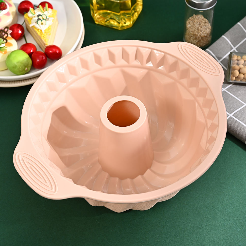 dropship 1pc Silicone Cake Mousse Mold Round Molds For Dessert Ice Cream Chiffon Cakes Jelly
