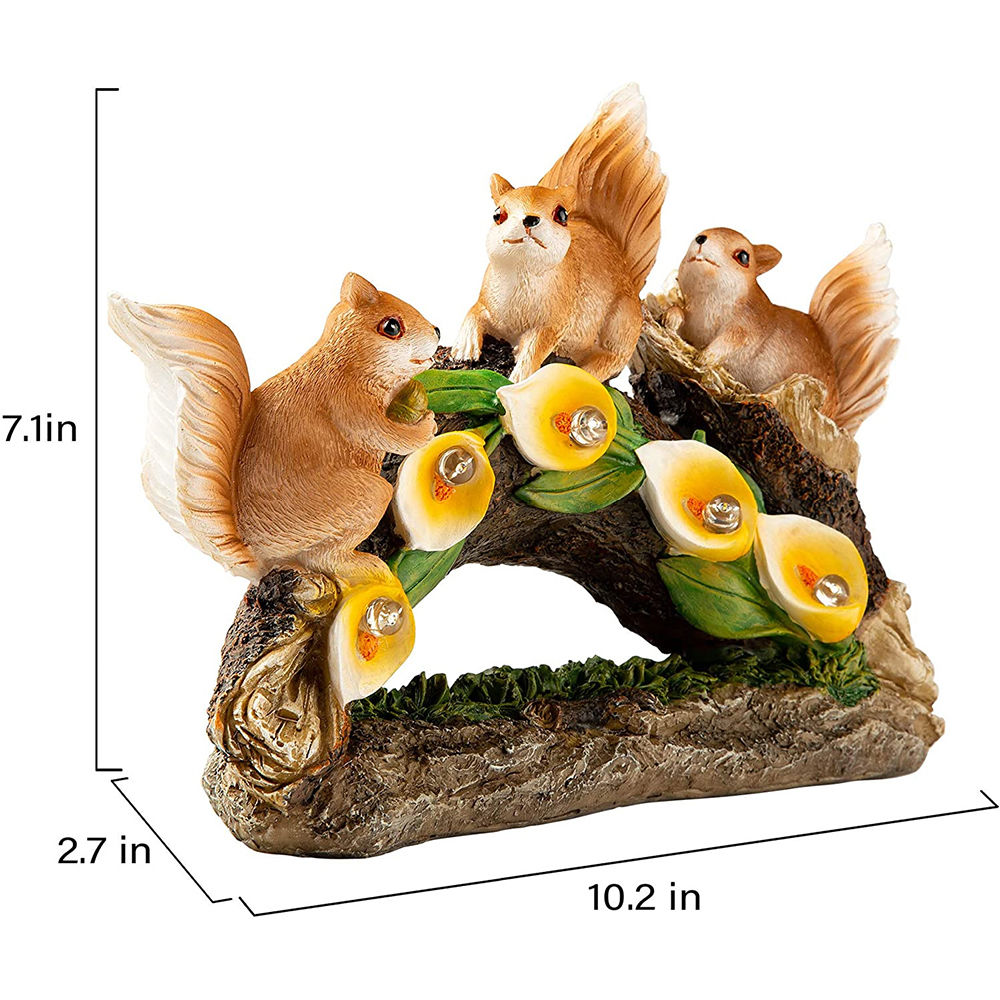 dropship Cartoon Gnome Dwarf Statue Garden Lighting Waterproof Resin Figurines Solar Light Outdoor Lawn Courtyard Night Decorative Lamp