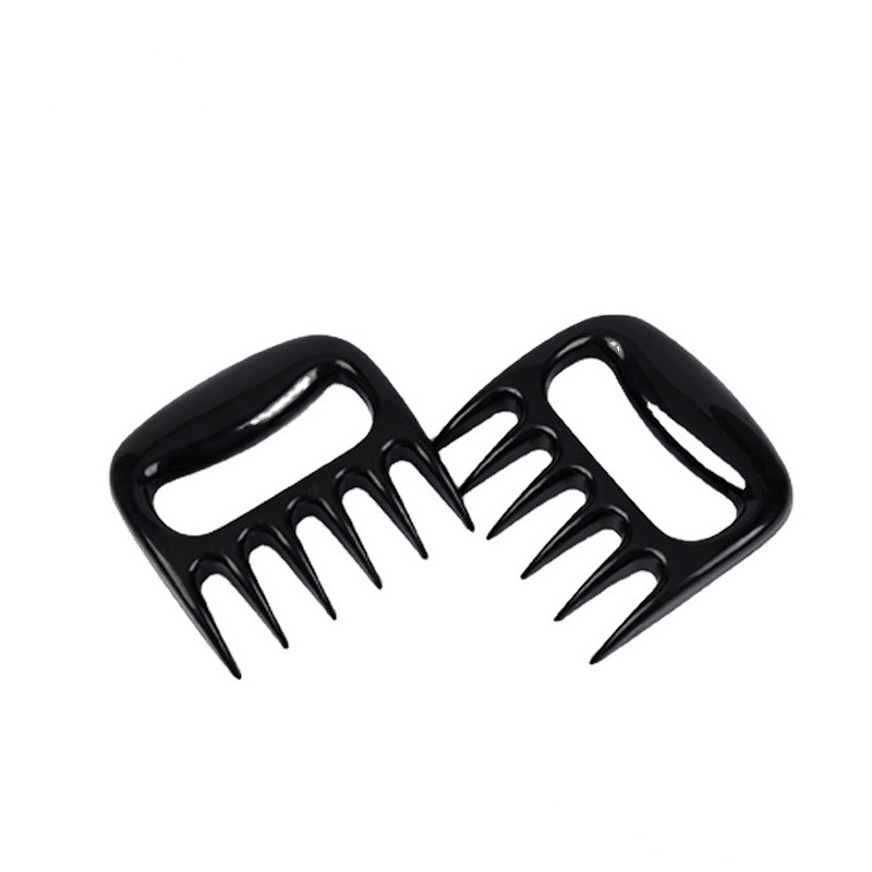 dropship A pair of Multi-Functional Plastic Bear Claw Meat Shredder Barbecue Meat Shredder Paw BBQ Barbecue Tool Anti-scalding Meat Distributor