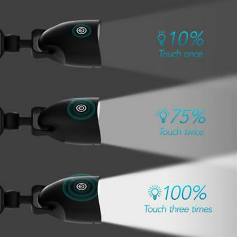 dropship Portable Grill BBQ Lights Barbecue Grilling LED Smart Touch Lighting Heat Resistant Waterproof Night Lamp BBQ Camp Accessories