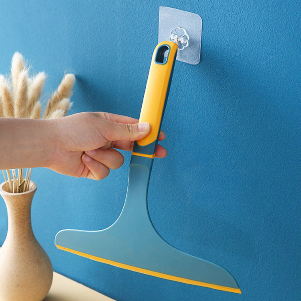 dropship 1pc Glass Scraper; Glass Mirror Vanity Wiper; Professional Glass Cleaning Tool