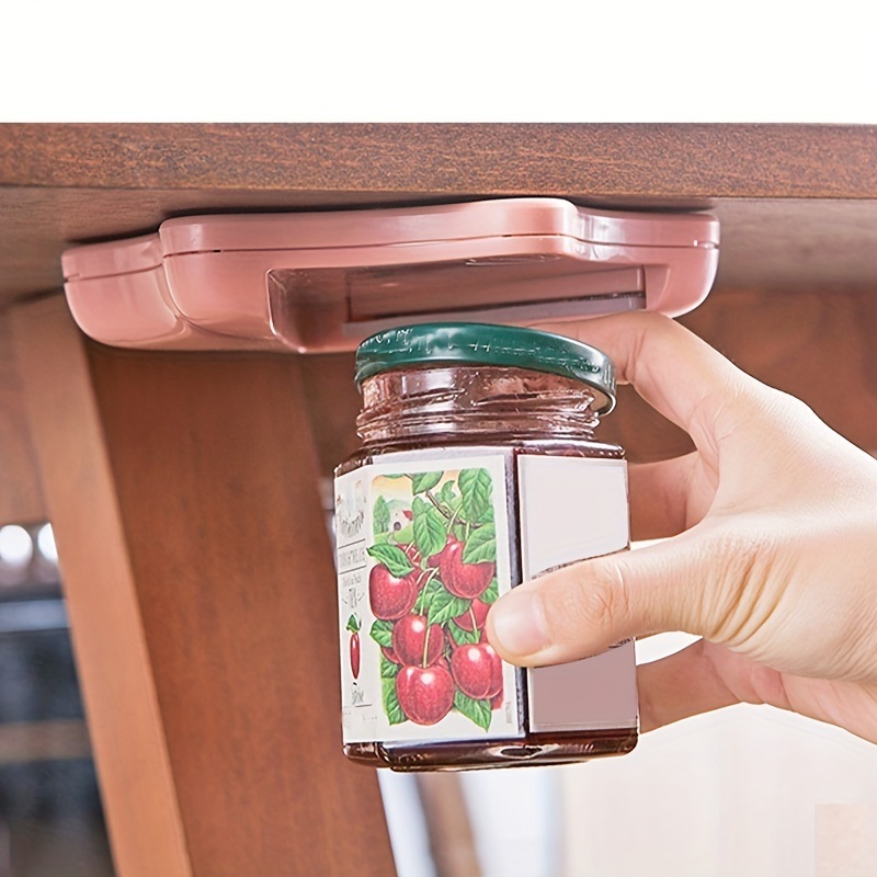 dropship 1pc Multifunctional Bottle Opener; Home Kitchen Can Opener; Can Opener Non-slip Manual Cap Screwer; Labor-Saving Cap Opening Clip