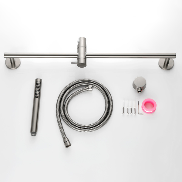 dropship Eco-Performance Handheld Shower with 28-Inch Slide Bar and 59-Inch Hose