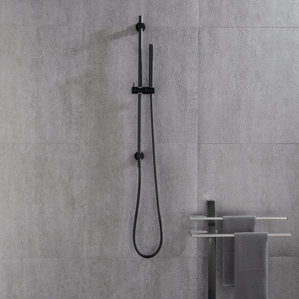 dropship Eco-Performance Handheld Shower with 28-Inch Slide Bar and 59-Inch Hose
