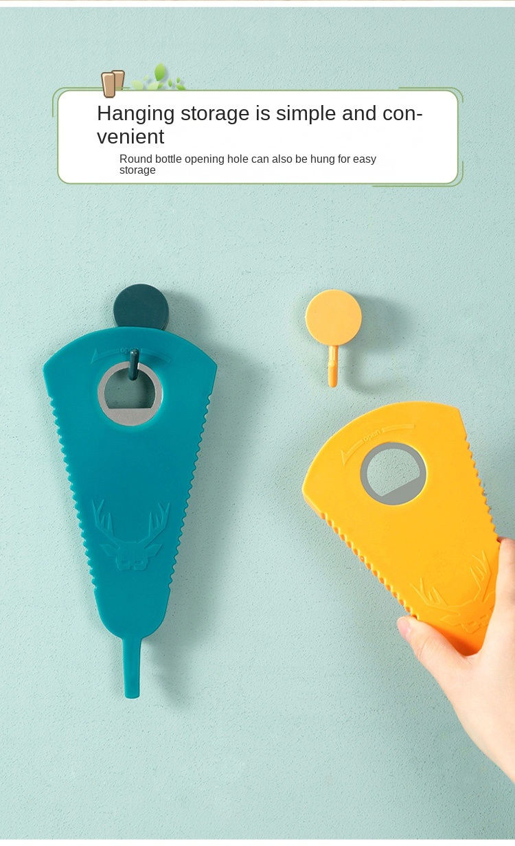 dropship Multifunctional Bottle Cap Opener Tin Opener Lid Opener Can Openers Bottle Cap Opener Beer Screwdriver Universal Bottle Opener