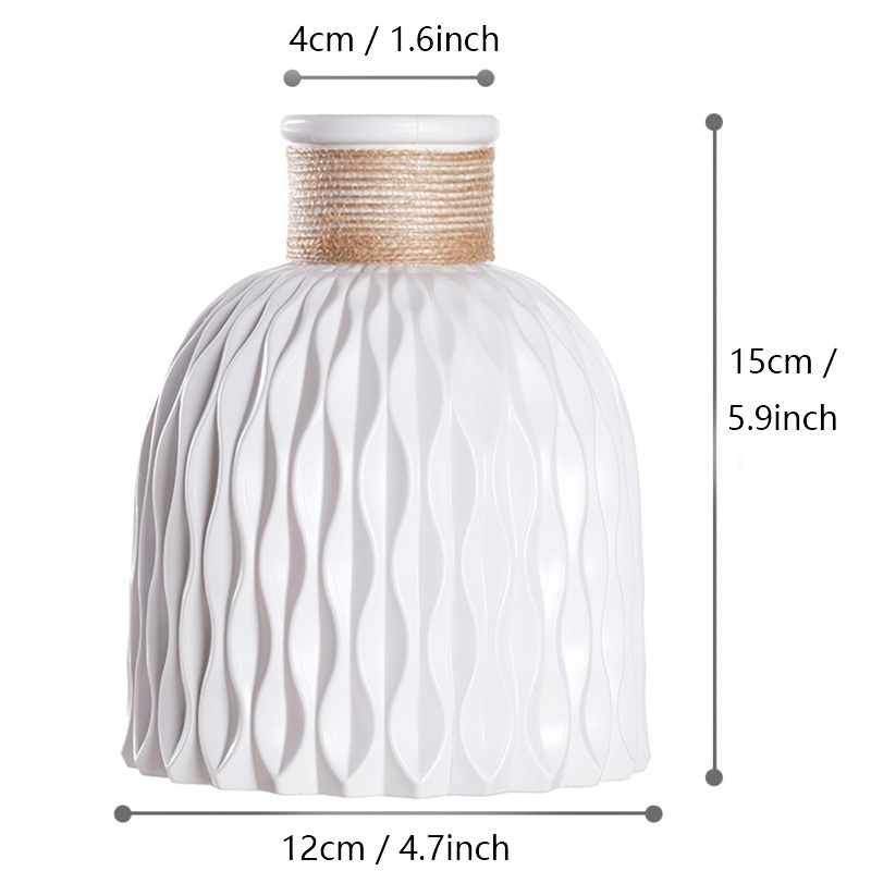 dropship 1pc Dried Flower Vase; Modern Vase For Living Room Bedroom Kitchen; Home Decor