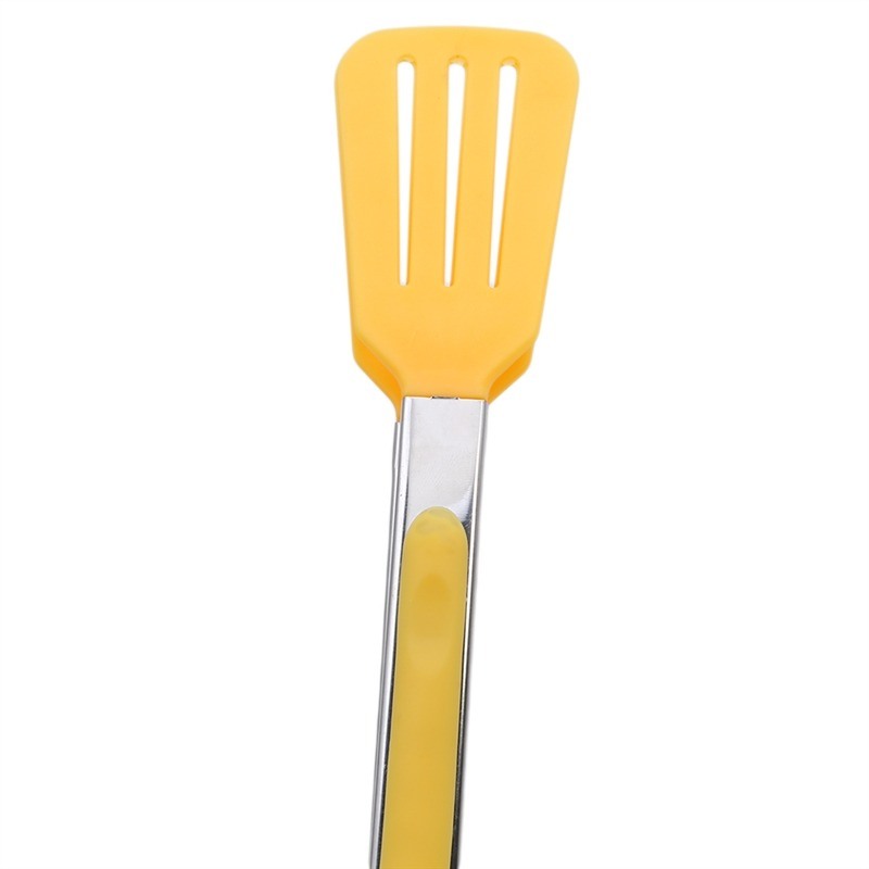 dropship 1pc Cross-border Exclusively For 9-inch Nylon Square Head Food Clip Barbecue Clip Flat Clip Bread Clip Stainless Steel Food Clip