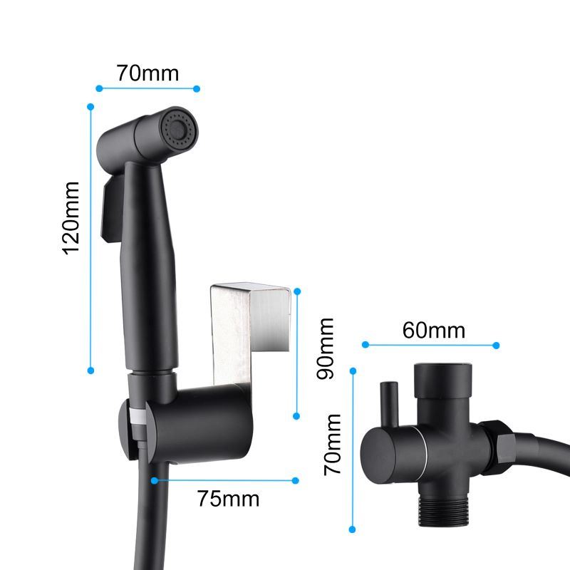 dropship Bathroom Fittings Handheld Cloth Diaper Sprayer Bidet Sprayer for Toilet