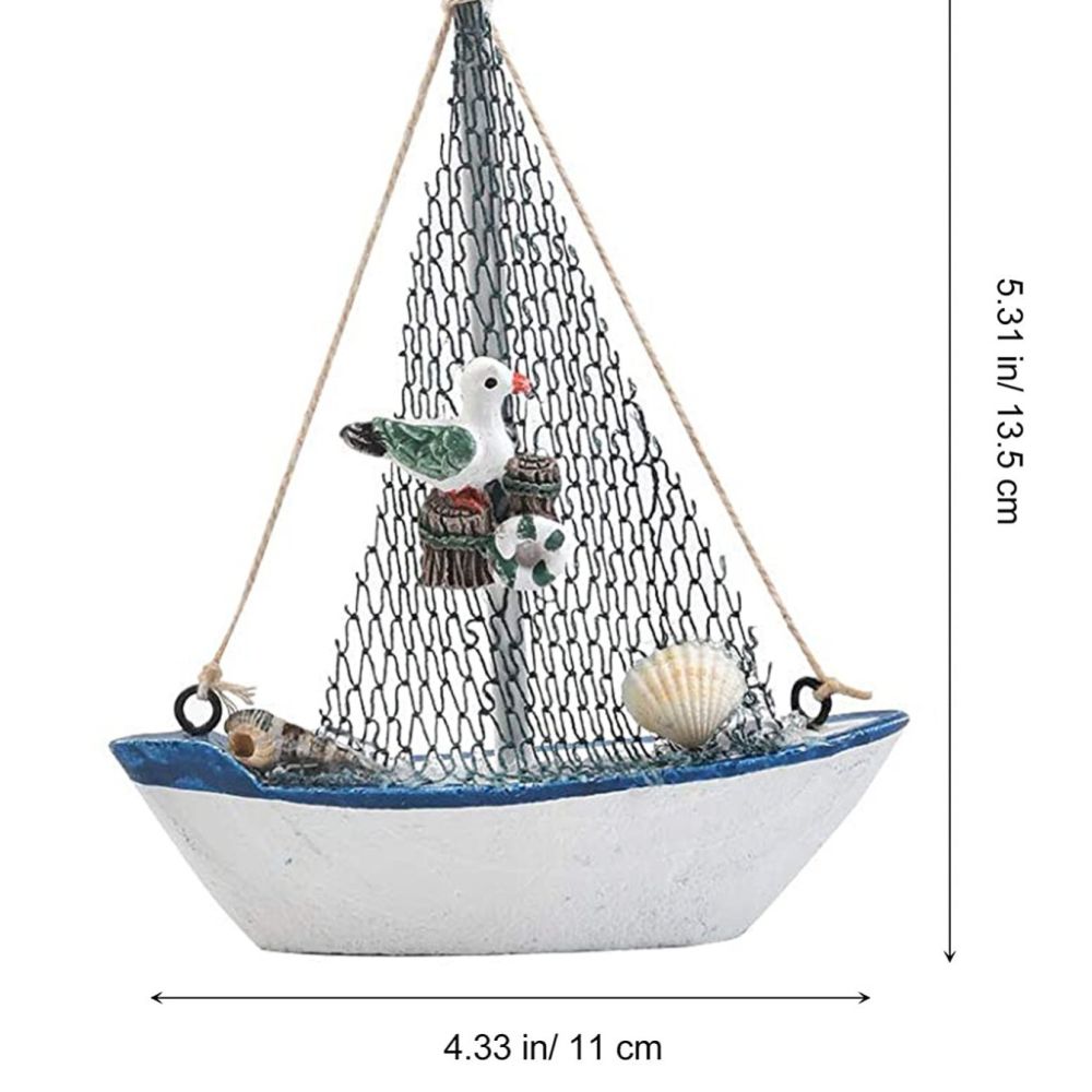 dropship 1pc Boat Shaped Decoration Craft