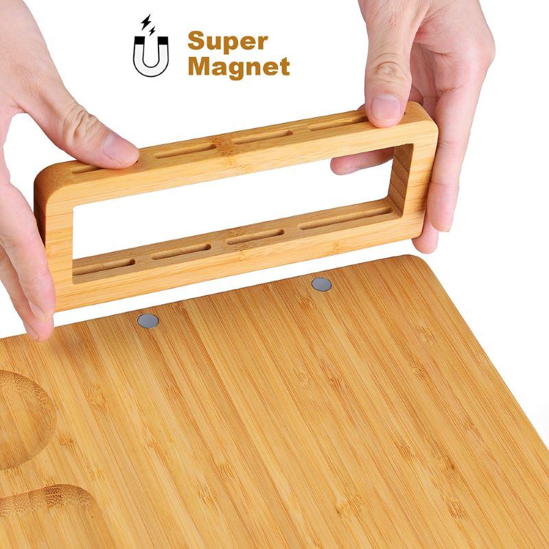 dropship Kitchen Bamboo Cheese Board Set Natural Bamboo Cutting Board