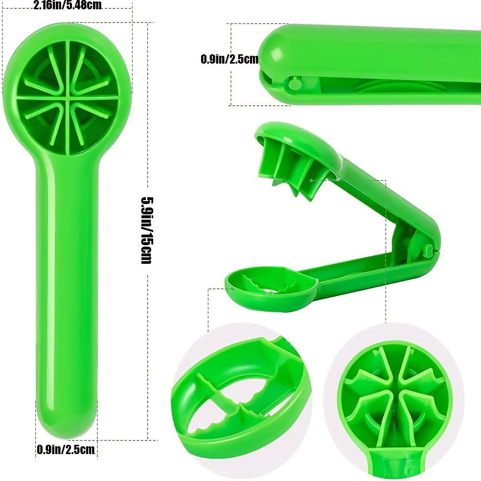 dropship 1pc; Grape Tomato Cherry Strawberry Cutter; Green Multifunctional Vegetable And Fruit Cutter; No Blade; Creative Kids Supplies; Kitchen Gadget