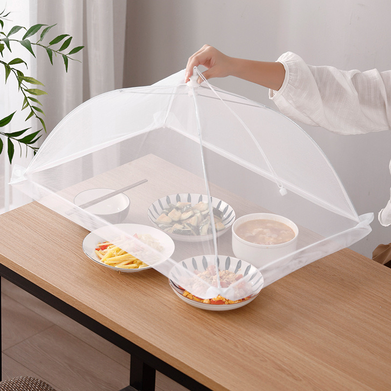 dropship 1pc Food Cover; Vegetable Cover; Kitchen Restaurant Meal Umbrella Cover