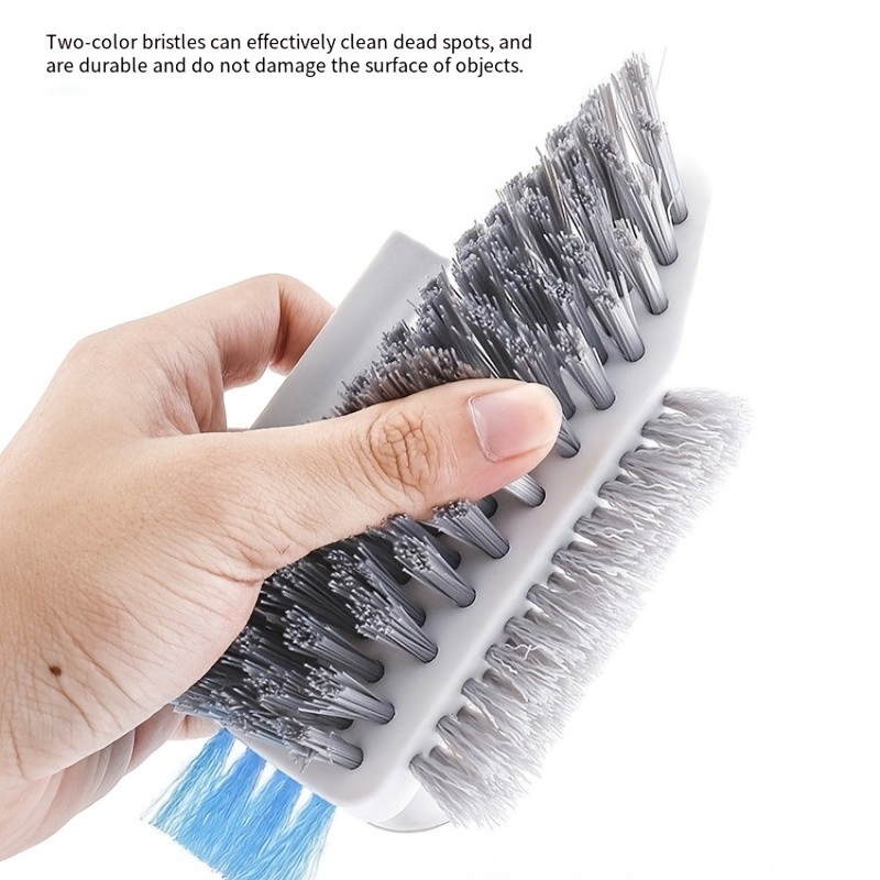 dropship 1pc Brush The Gap Between The Floor; Brush The Gap Between The Floor And The Bathroom; Brush The Bathroom Floor; Brush The Bathroom Corner; And Clean The Toilet Brush