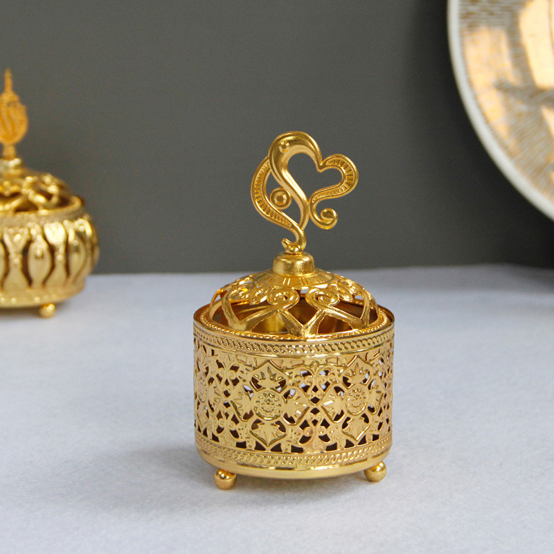 dropship 1pc Metal Incense Burner; Creative Incense Burner Holder; Desktop Decoration