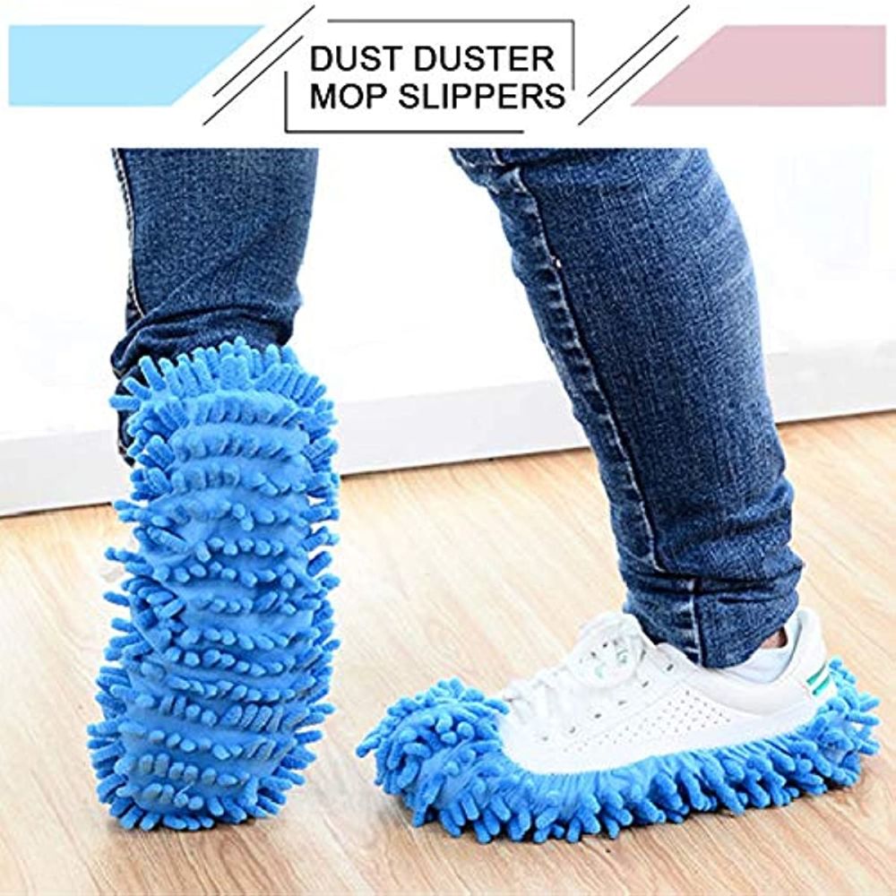 dropship Mop Slippers Dust Cleaning Slippers Cleaning Shoes Home Cloth Cleaning Shoes Cover Reusable Overshoes