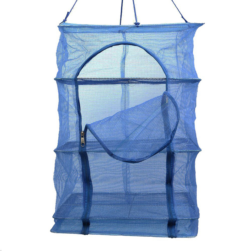 dropship Layers Drying Net for Herbs Hanging Basket Folding Dry Rack Herb Drying Net Dryer Bag Mesh For Flowers Buds Plants Organizer