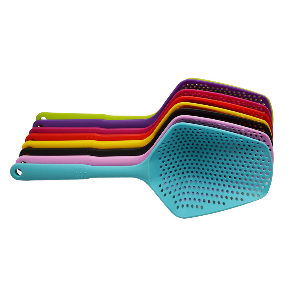 dropship Plastic; No-stick; Ice Shovel; Filter; Long Strainer; Kitchen Colander
