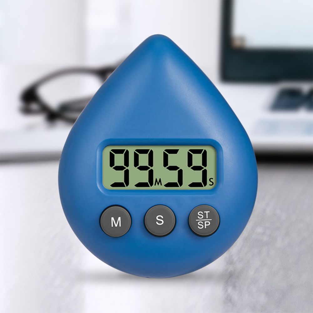 dropship LED Counter Display Alarm Clock Manual Electronic Countdown Sports Sucker Digital Timer Kitchen Cooking Shower Study Stopwatch